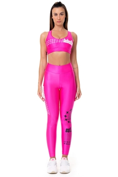 CONJ. TOP+LEGGING SCARLET 23372 ROSA LABELLAMAFIA