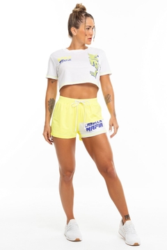 SHORT ALLERT 24438 AMARELO LABELLAMAFIA