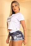 BLUSA METALASSE DETAILS BRANCA 7393 MARIA GUEIXA - comprar online