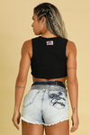 BLUSA COMFORT DESTROYED 7206 MARIA GUEIXA na internet