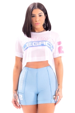 CROPPED NAUGHTY 24033 ESTAMPADO LABELLAMAFIA