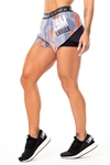 PA SHORT FIRE ORANGE 24378 ESTAMPADO LABELLAMAFIA - comprar online