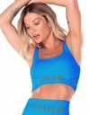 TOP SEAMLESS ELIS - 029004 - C0301 - AZUL ENSEADA - VESTEM