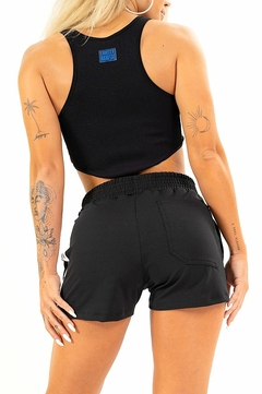 SHORT TOP SELLER 23747 PRETO LABELLAMAFIA na internet