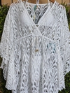 BLUSA KAFTAN RENDA GALAC BRANCO COD 2013 RIVANNA