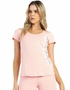 BLUSA DRY FIT MANGA CURTA BURITI / ROSA ROMANCE VESTEM