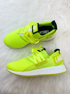 TENIS SATURN2 LABELLAMAFIA 22998 VERDE NEON