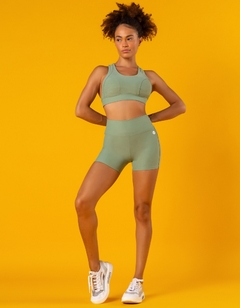 SHORTS JULIA - 026182 - C0400 - VERDE ALECRIM VESTEM na internet