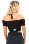 CROPPED MAD 23510 PRETO LABELLAMAFIA - comprar online