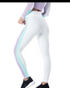 LEGGING FUSO JASMINE BRANCO COM LILAS LAVANDA VESTEM - comprar online