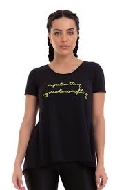 T-SHIRT EVERYTHING PRETA CAJU BRASIL