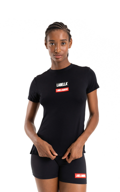 CAMISETA GO ON 25587 PRETO LABELLAMAFIA