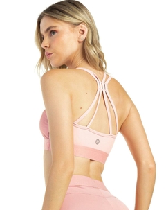 TOP EBANO ROSA ROMANCE ROSA VESTEM - BE Fitness store