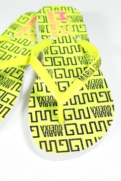 CHINELO FLIP FLOP MARIA GUEIXA AMARELO FLUOR 163 - comprar online