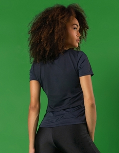 BLUSA DRY FIT MANGA CURTA BALM - 017833 - C0002 - PRETO VESTEM - loja online