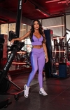 CONJUNTO LEGGING/TOP VITORIA BE FITNESS LAVANDA - BE Fitness store