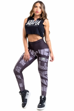 LEGGING HARDCORE 26862 ESTAMPADO LABELLAMAFIA