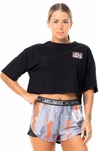 CROPPED FIRE ORANGE 24377 PRETO LABELLAMAFIA