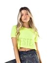 BLUSA DRY FIT MANGA CURTA AVALANCHE AMARELO NEON AMARELO NEON VESTEM