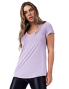 BLUSA MANGA CURTA JANICE DRY FIT LILAS VESTEM