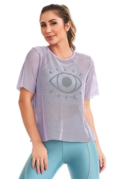 T-SHIRT ENERGY / LILAS/180 CAJU BRASIL