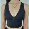 TOP FIT PRETO TRANÇADO 2406