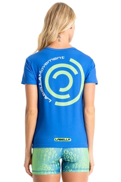 CAMISETA DOPAMINA 25745 AZUL LABELLAMAFIA - comprar online