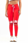 LEGGING ESSENTIALS 23300 VERMELHO LABELLAMAFIA