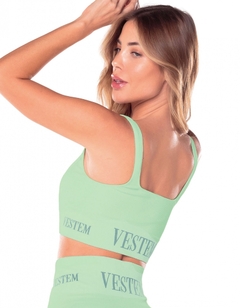 TOP SEAMLESS ELIS - 029006 - C0280 - VERDE MENTA - VESTEM - comprar online