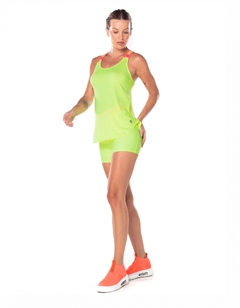 REGATA DRY FIT ALÇAS ELÁSTICO HERA - 030062 - C0009 - AMARELO NEON - VESTEM