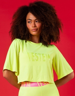 BLUSA MANGA CURTA DRY FIT MARRAKECH - 026051 - C0009 - AMARELO NEON VESTEM