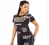 CAMISETA BLACK AND GOLD 23531 PRETO LABELLAMAFIA