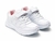 ZAPATILLA MARCEL DEPORTIVA SINTETICA ABROJO CORDON COLEGIAL 25-26 BLANCO ROSA (MFRANKBRS)