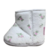 BOTA CHAPATITO ABROJO PLUSH Y FLORES 13-17 BLANCO (CH158BL)