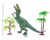 DINOSAURIO LOVE LUZ, SONIDO, PALMERAS (LODN51) - comprar online