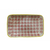 Plato de sushi, masas, bandeja estampada rectangular CHICA "Roja" - TZ29RO - comprar online