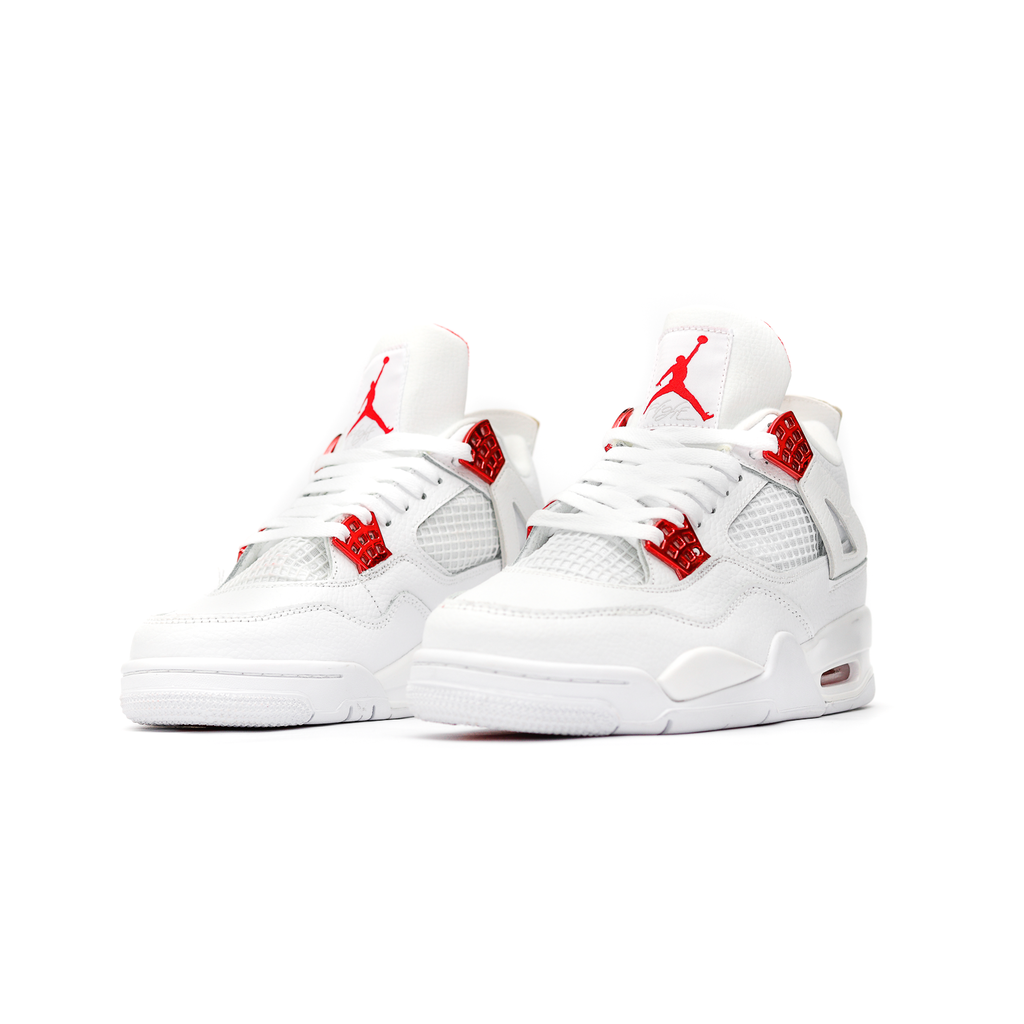 Air jordan 4 rojo metálico hot sale