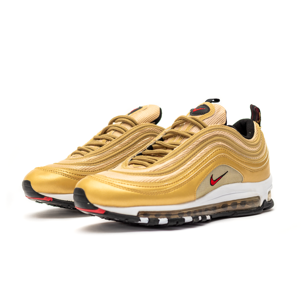 Gold nike air max 97 sale