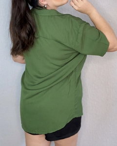 Camisa Atenas - Verde - Loja Amaranto - Moda Feminina