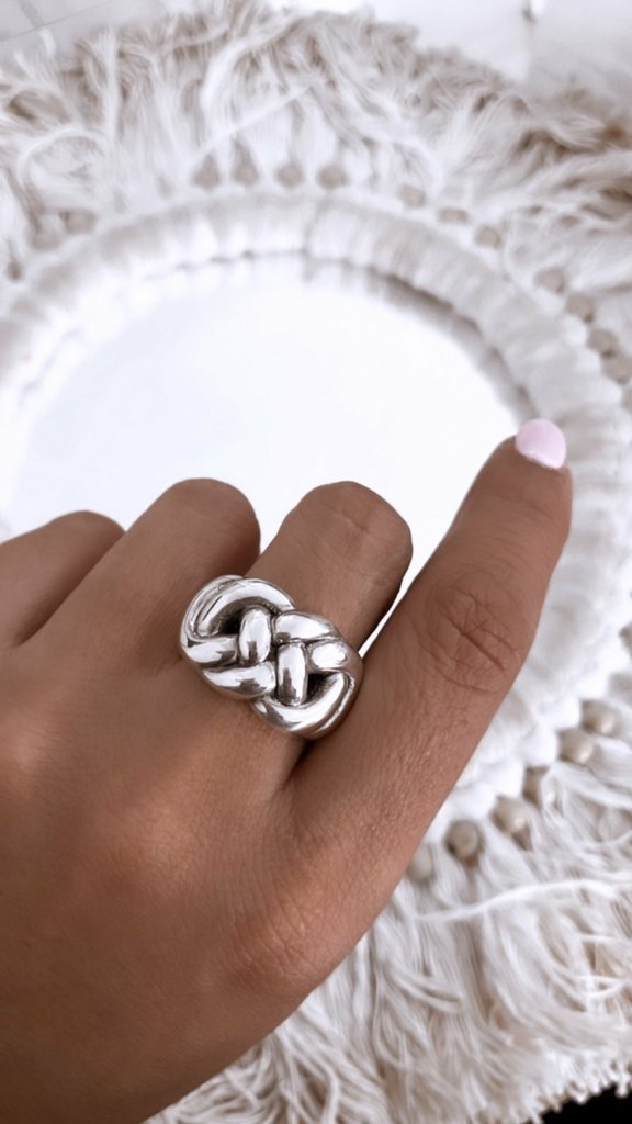 Anillo plata nudo new arrivals