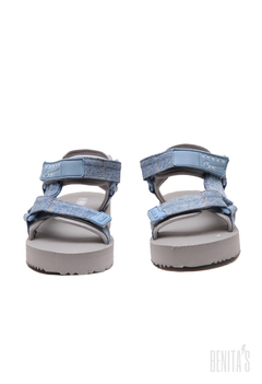 SANDALIA TANGER DENIM CELESTE - comprar online