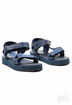 SANDALIA TANGER DENIM AZUL - comprar online