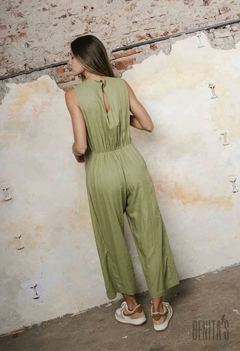 Mono Jerd lino verde - comprar online