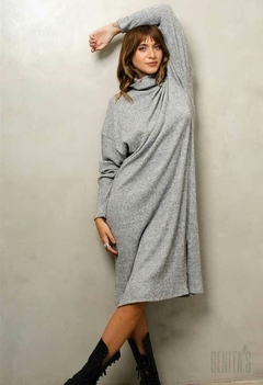 Vestido Polerón Navarra gris - comprar online
