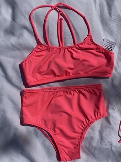 Bikini Mar coral flúo - comprar online