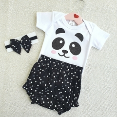 Kit Tapa Fralda Bloomer Panda