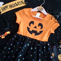 Vestido Halloween Abóbora - comprar online