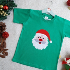 Camiseta Verde Papai Noel na internet