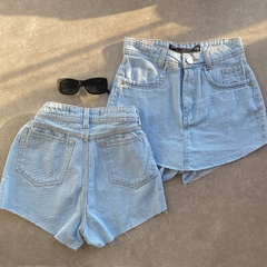 SHORT SAIA JEANS MAIS CLARO-