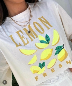 CROPED TEE LEMMON- - comprar online